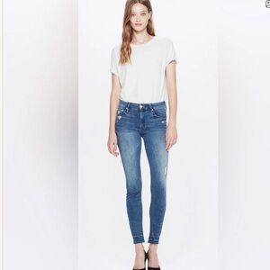 MOTHER The Looker Ankle Graffiti Girl Jeans 27